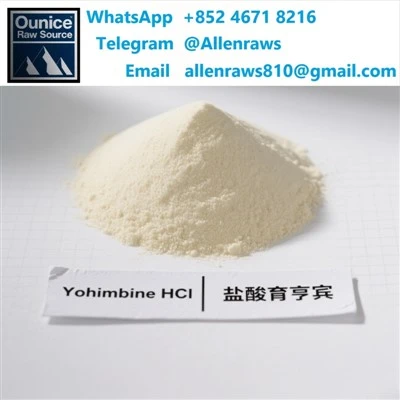 Yohimbine hcl 99% tīrības pulveris